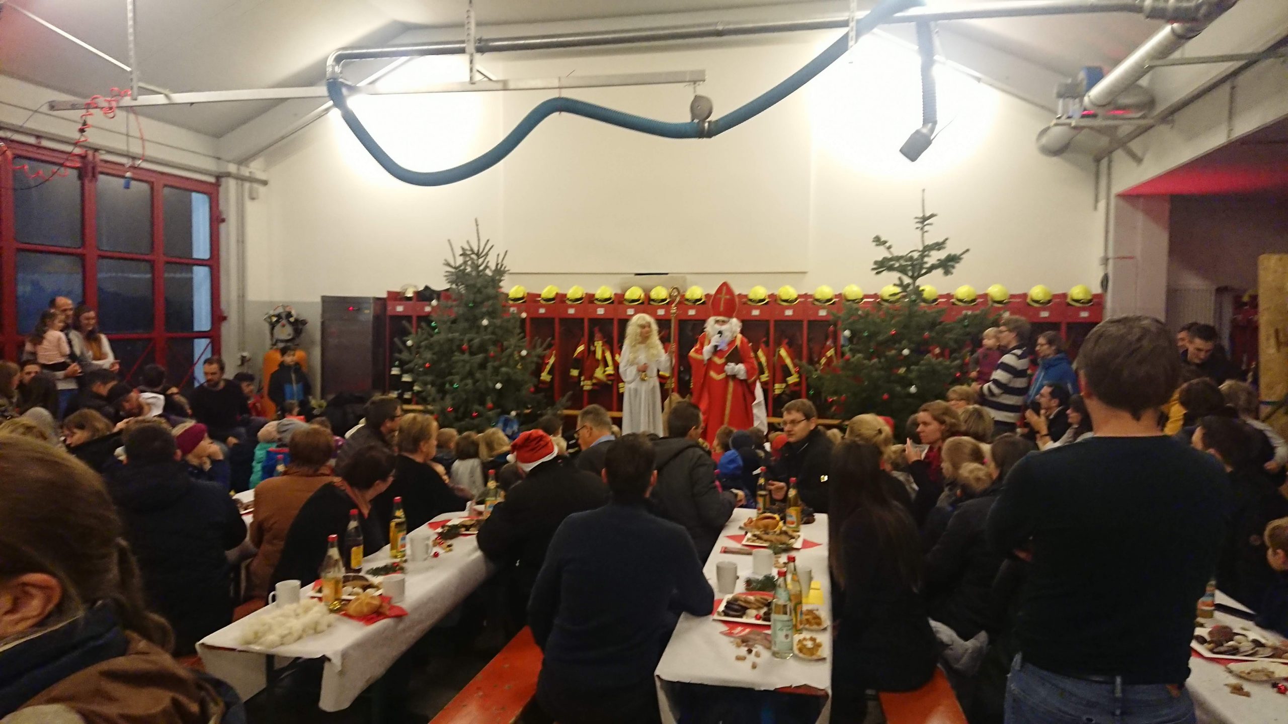 Hoher Besuch vom Nikolaus
