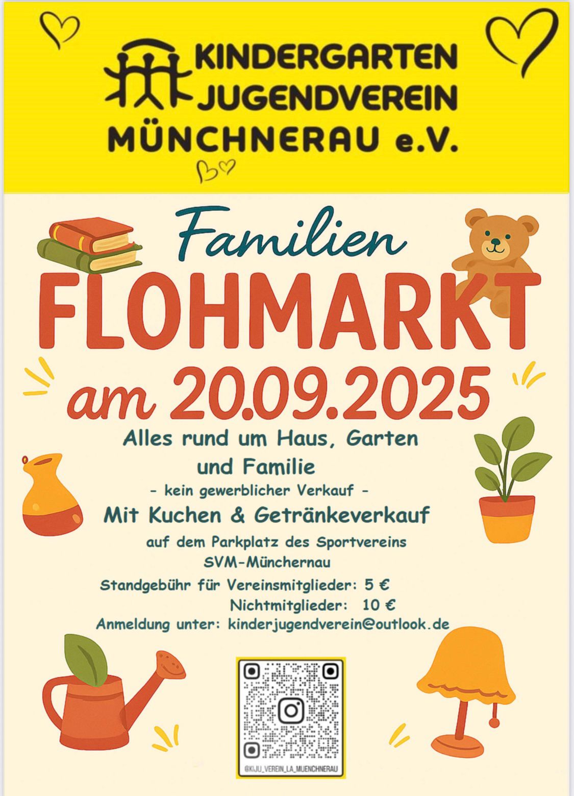 Familienflohmarkt in der Münchnerau